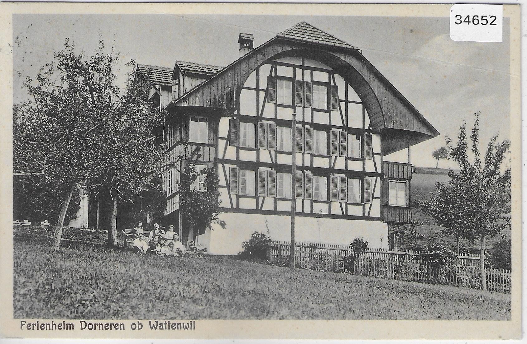 Cartoline postali: Ferienheim Dorneren ob Wattenwil – Usato da Ettingen venduto da Kartenplanet