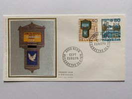 FDC Europa 1979 ET (Seidenbild?)