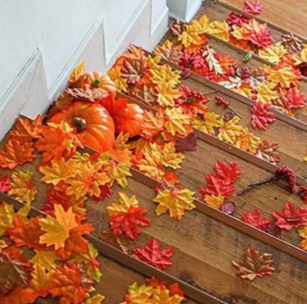 „Fall In Love“-Dekoration-Set Für Herbst-Hochzeit Oder Brautdusche – Mit Banner, Pompons Und Laternen
