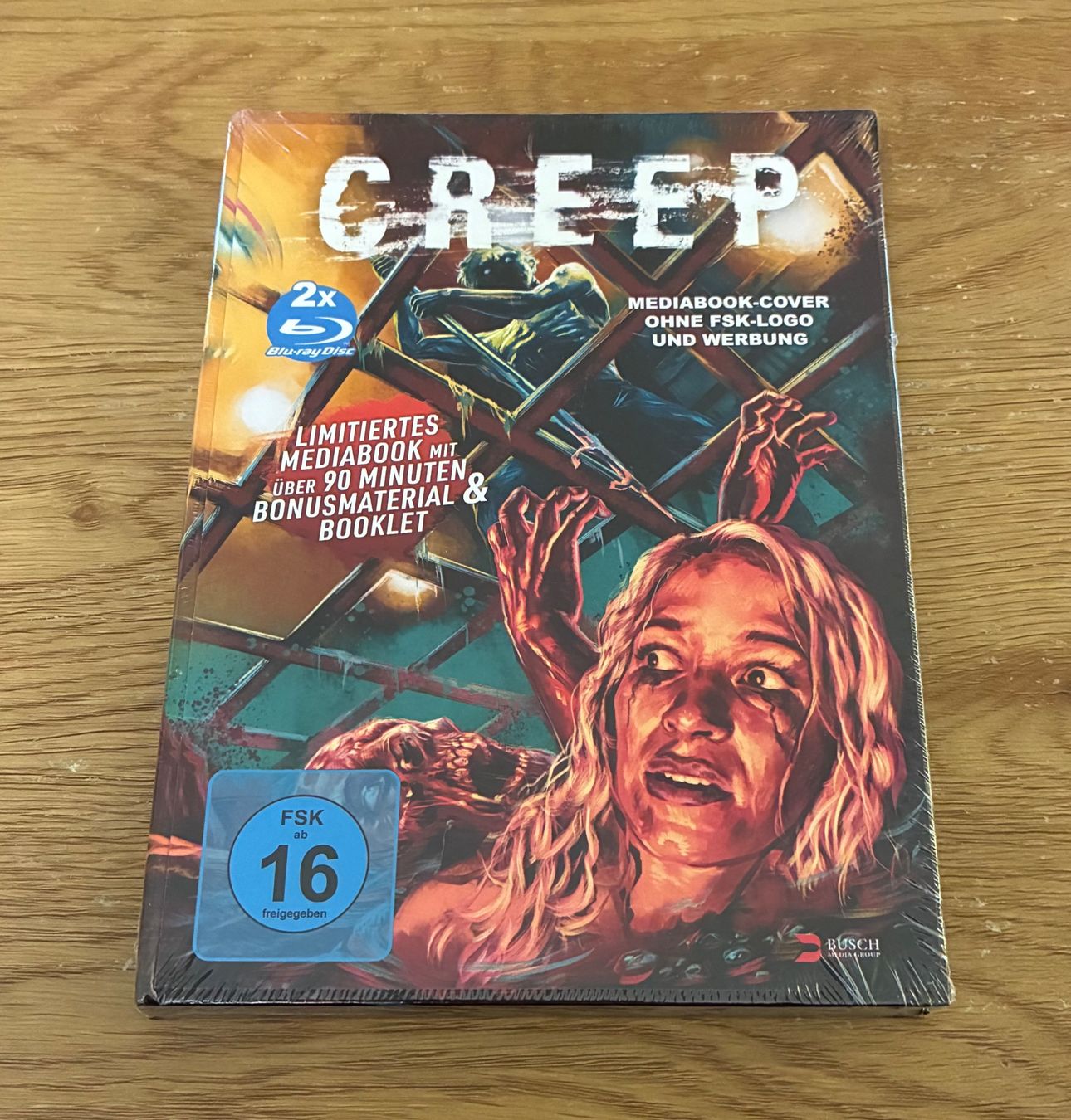 Tutti i DVDs: Creep Mediabook OVP / Busch Media – Nuovo e nell'imballaggio originale da Bern venduto da RageMM87
