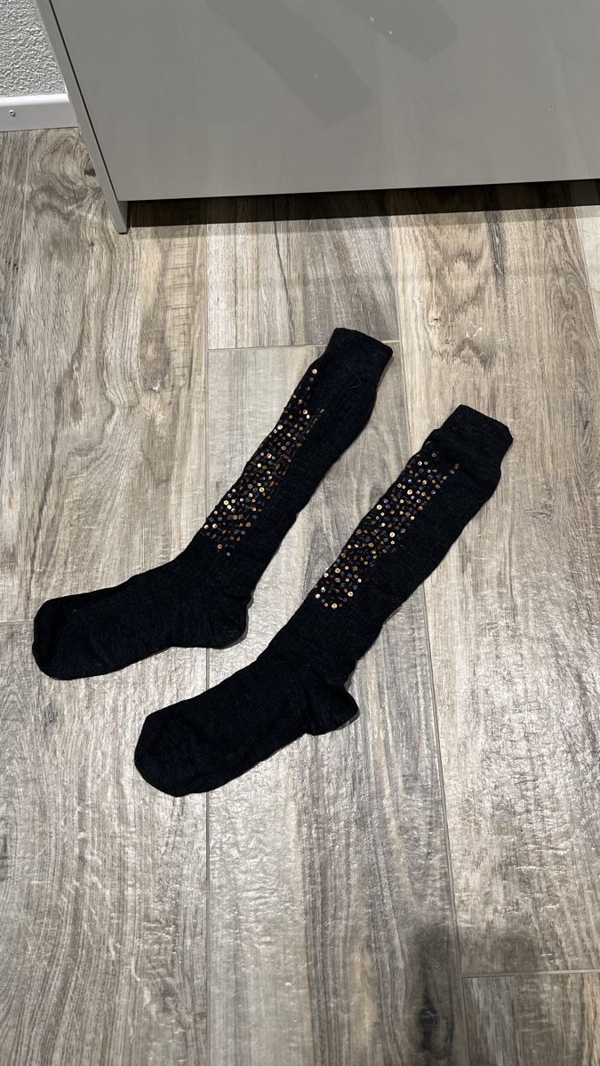 Calze: Socken mit Pailletten – Usato da Wetzikon ZH venduto da KikiZu