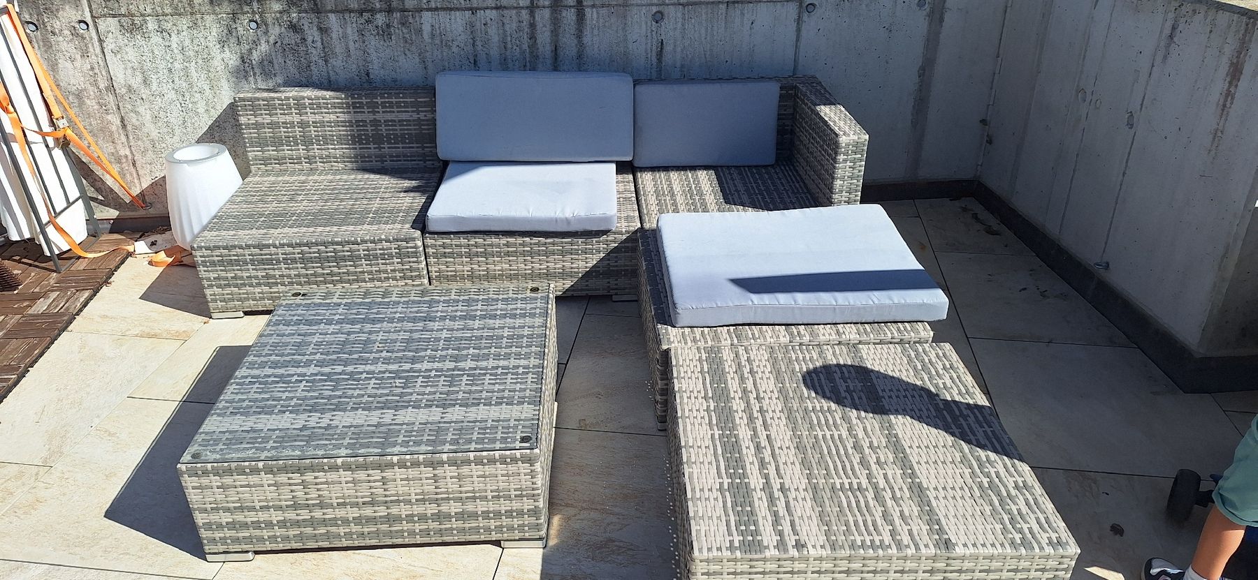 Sofas: Gartenlounge – D'occasion à Tafers par centrino94 3