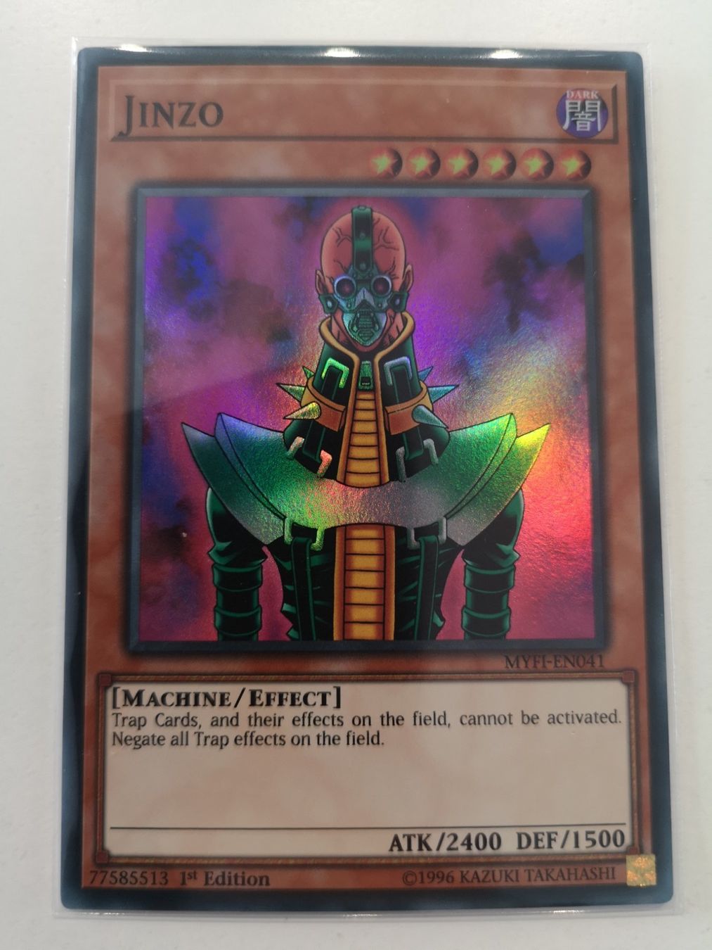 Yugioh Carte collezionabili: Jinzo Super Rare 1.Edition Englisch Mint – Nuovo (secondo la descrizione) da Boswil venduto da ShoppingCenterCity 4
