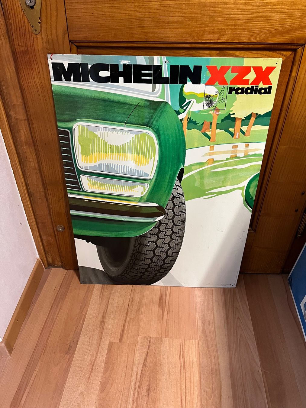Michelin Schilder: Michelin XZX Blechschild – Gebraucht aus Erlinsbach von Stu-ff 3