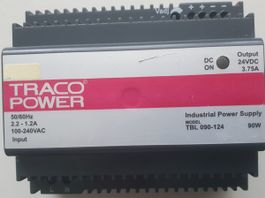 Traco Power TBL 090-124 Industrie Netzteil 24VDC 3.75A