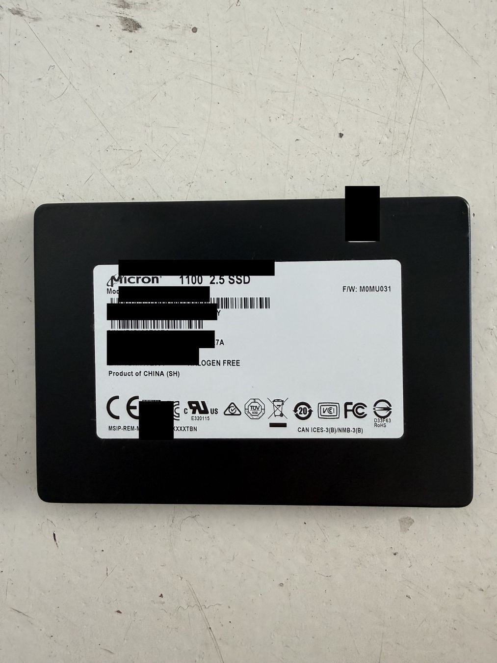 Dischi rigidi: Micron 1100 2TB - 2.5 Zoll SATA SSD – Usato da Bern venduto da detwiler