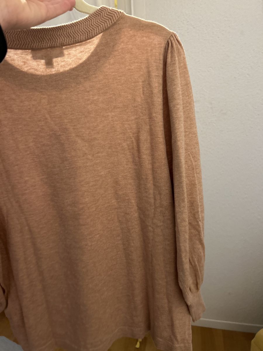 Pullover & Sweatshirts: LILLA P puff sleeve 3/4 sweater Rosa medium  NWT – Neu und originalverpackt aus Wädenswil von lucy-ethel 2