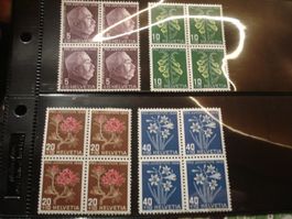 Pro Juventute 1948, Satz 4erblocks *