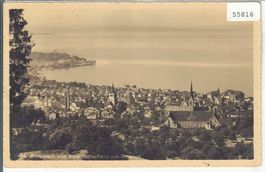 Rorschach vom Rorschacherberg aus gesehen