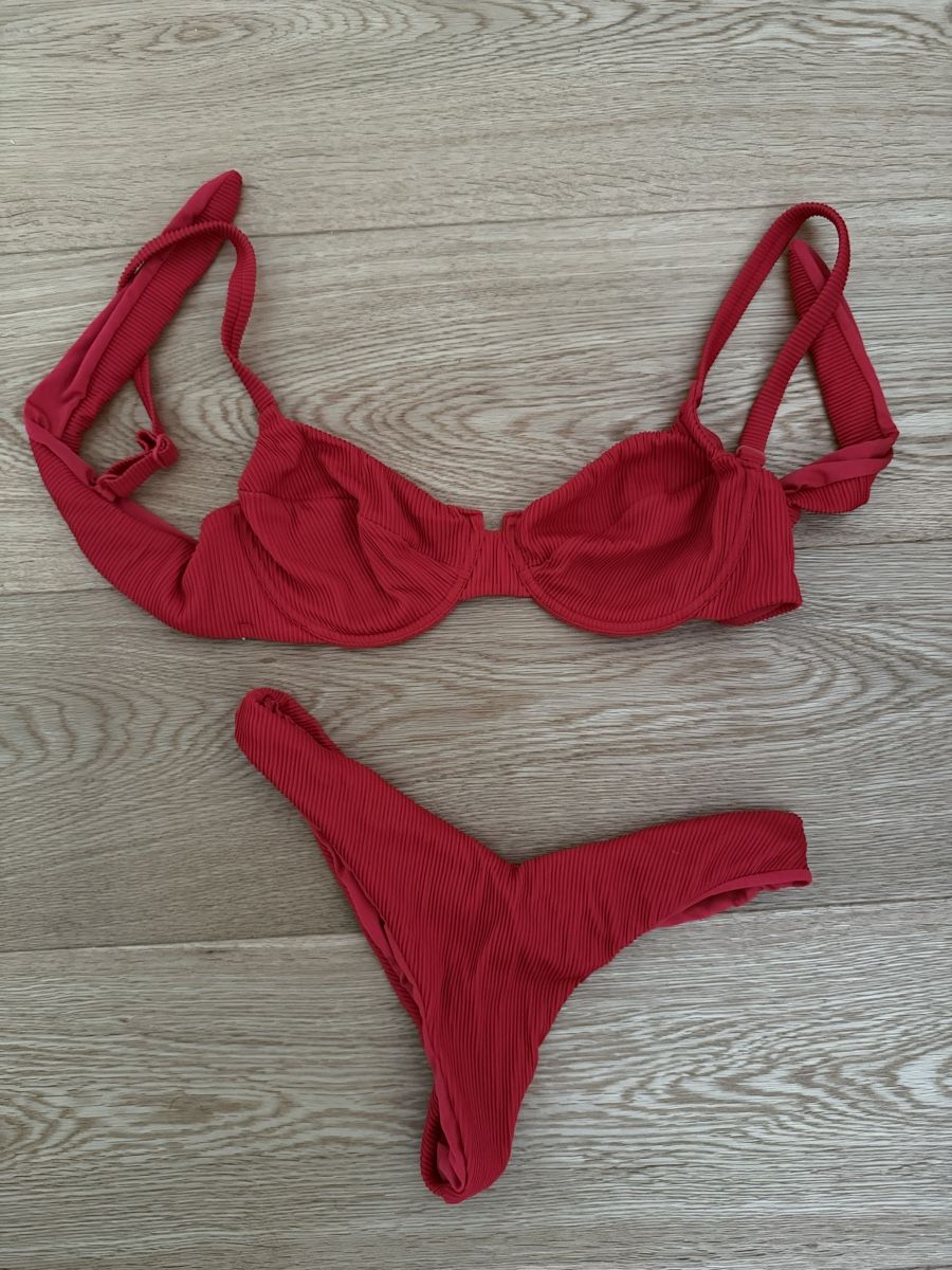 Tezenis Costumi da bagno & Bikini: Tezenis Bikini rot Grösse S – Nuovo (secondo la descrizione) da Basel venduto da wic_f7cf