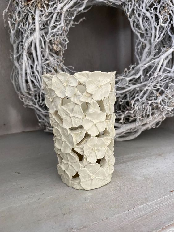 Schöne SCHALE / Blumentopf * Shabby Chic * Landhau Produktbild-Vorschau 5