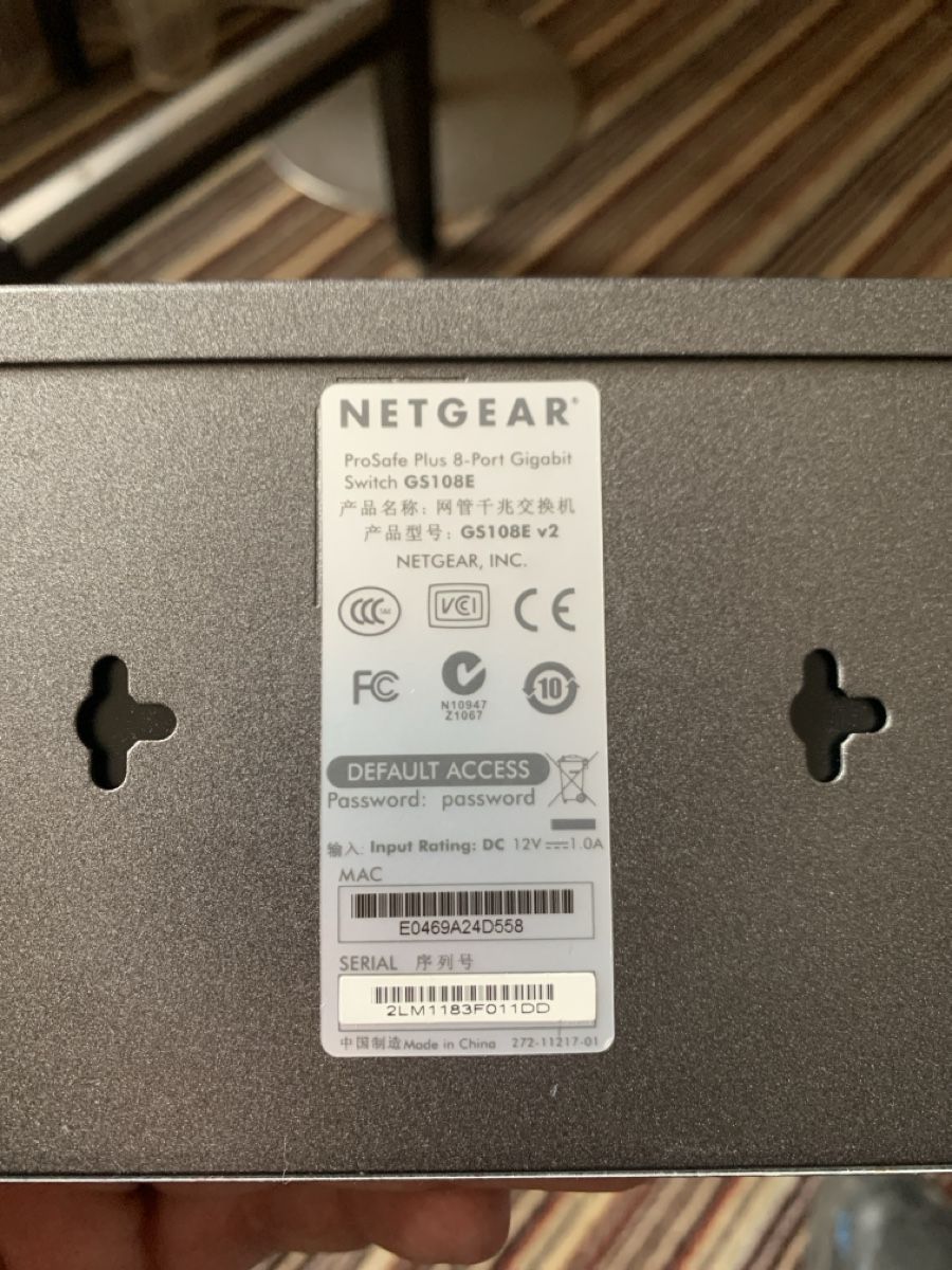 Hubs & Switches: Netgear ProSafe Plus Switch GS108E – Gebraucht aus Opfikon von Safside 2