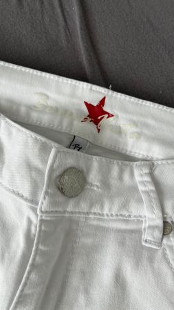 weisse Stretch Jeans von Buena Vista / Grösse S