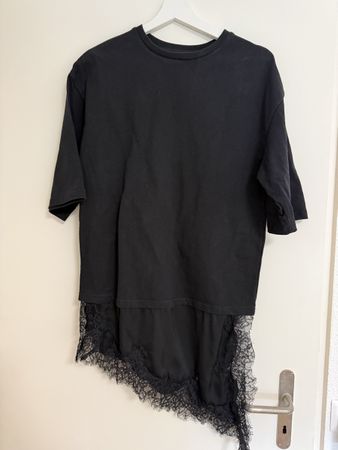 NEU Zara Kleid Shirt mit Spitze Grösse S