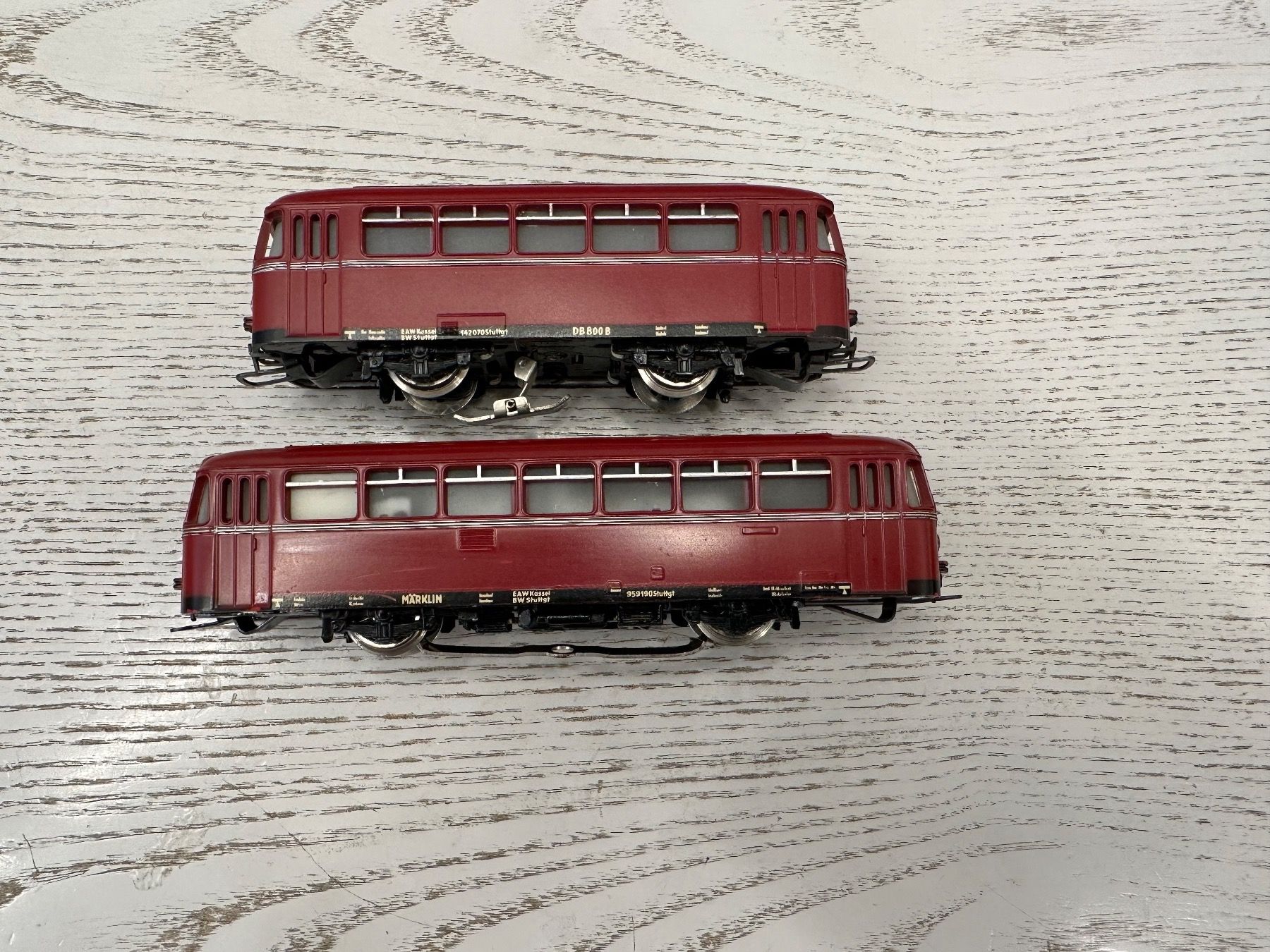 Märklin Modellini di ferrovie: Märklin DB 800 K Schienenbus – Usato da Lupsingen venduto da New-Haven 2