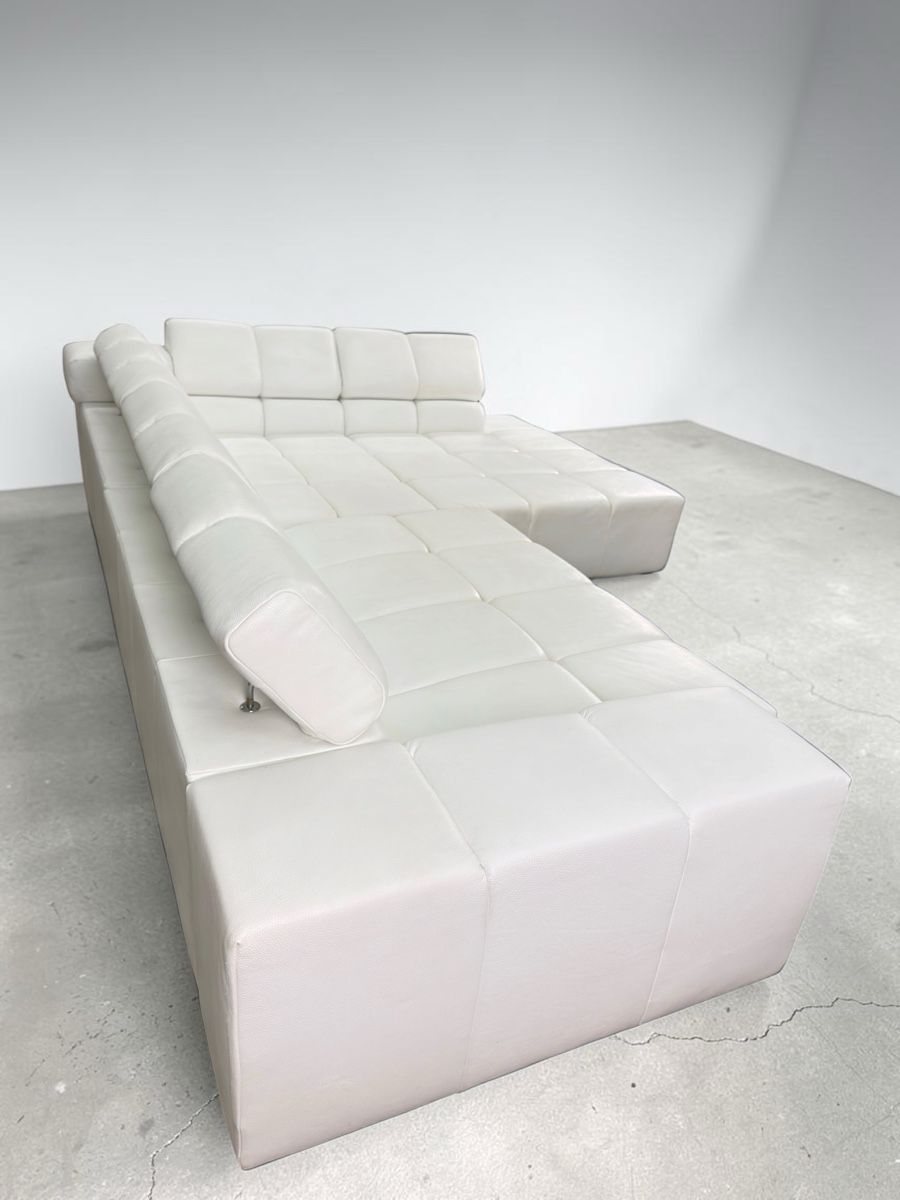 Divani: Ecksofa aus echtem Büffelleder MIT-Schlaffunktion – Usato da Bachenbülach venduto da Sofalab.swiss 4