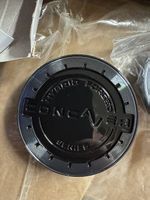 2x Nabendeckel CONCAVER Double Tinted Black 