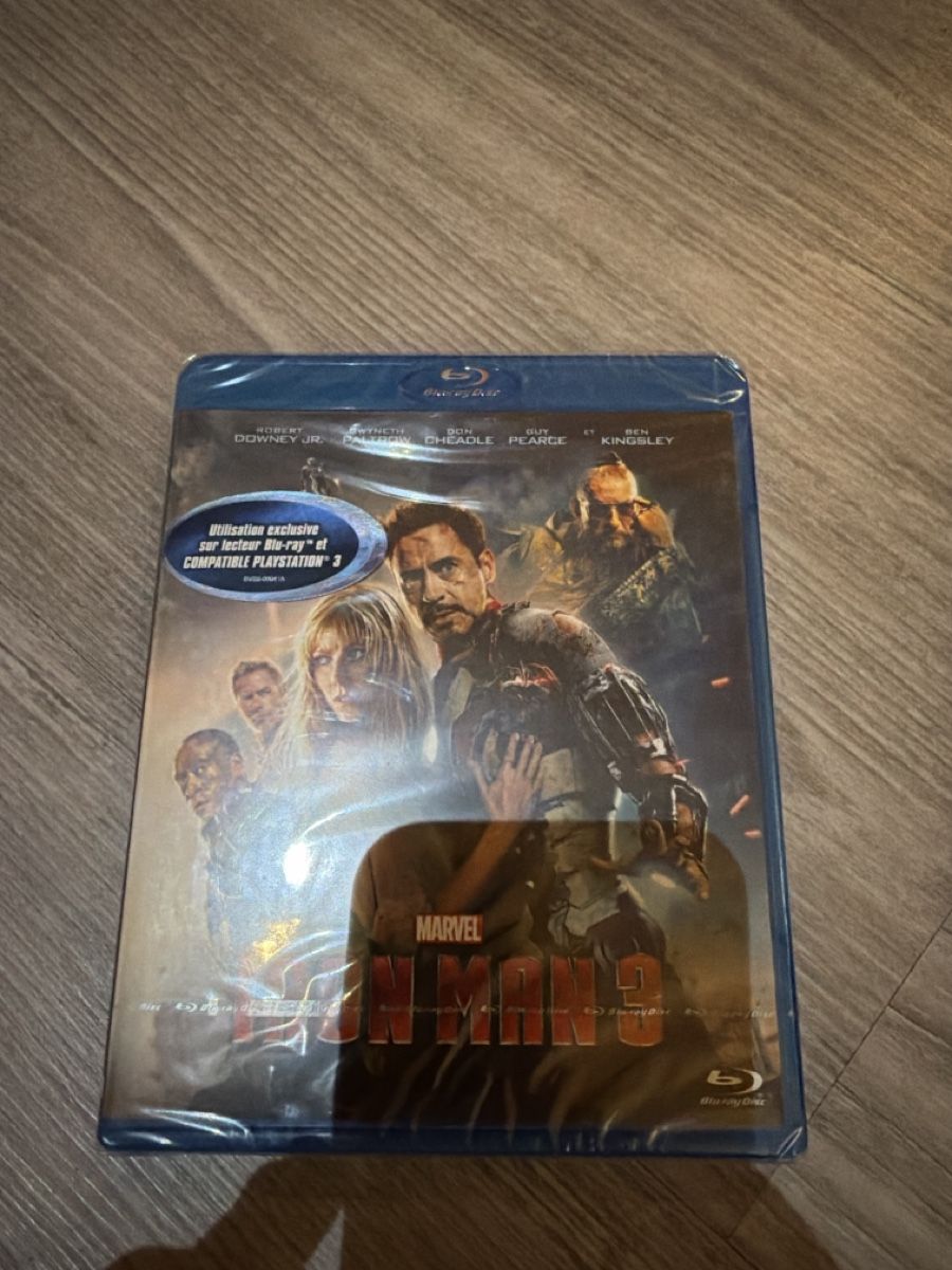 Tous les DVDs: Blu-ray Iron Man 3 Marvel neuf sous scellé – Neuf avec emballage d'origine à Arconciel par WheelH_23