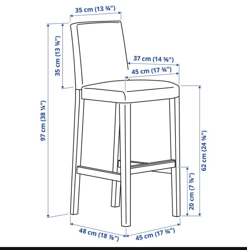 Ikea Sedie: 2 Barhocker BERGMUND – Usato da Buchrain venduto da er_ca21 6
