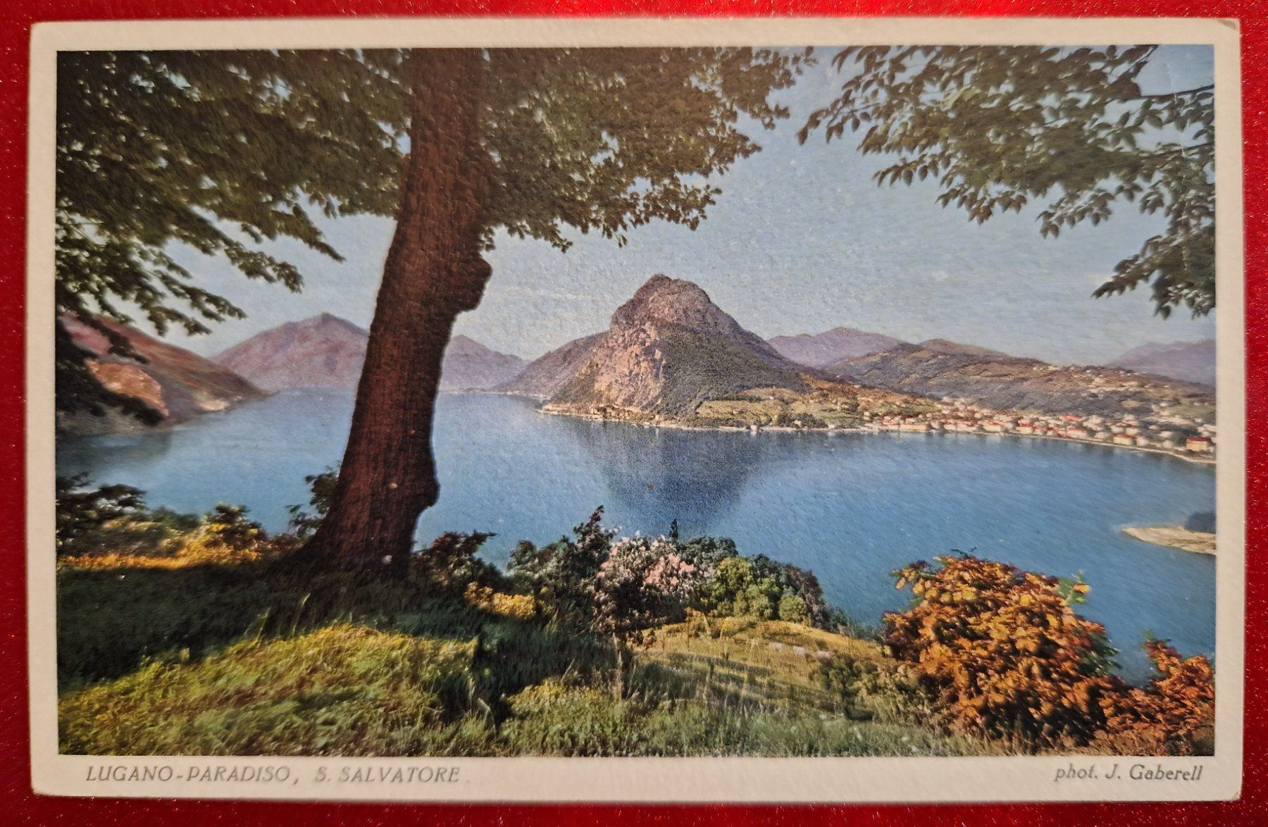 Cartoline postali: Lugano-Paradiso. S. Salvatore - J. Gaberell – Nuovo (secondo la descrizione) da Melchnau venduto da Fishel