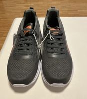 Herren Sneaker Gr.44/9.5 Grau-Orange Neu für Sommer