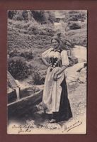 Frau mit TRACHT - 1904