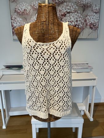 Molly Bracken Stricktop, weiss, S