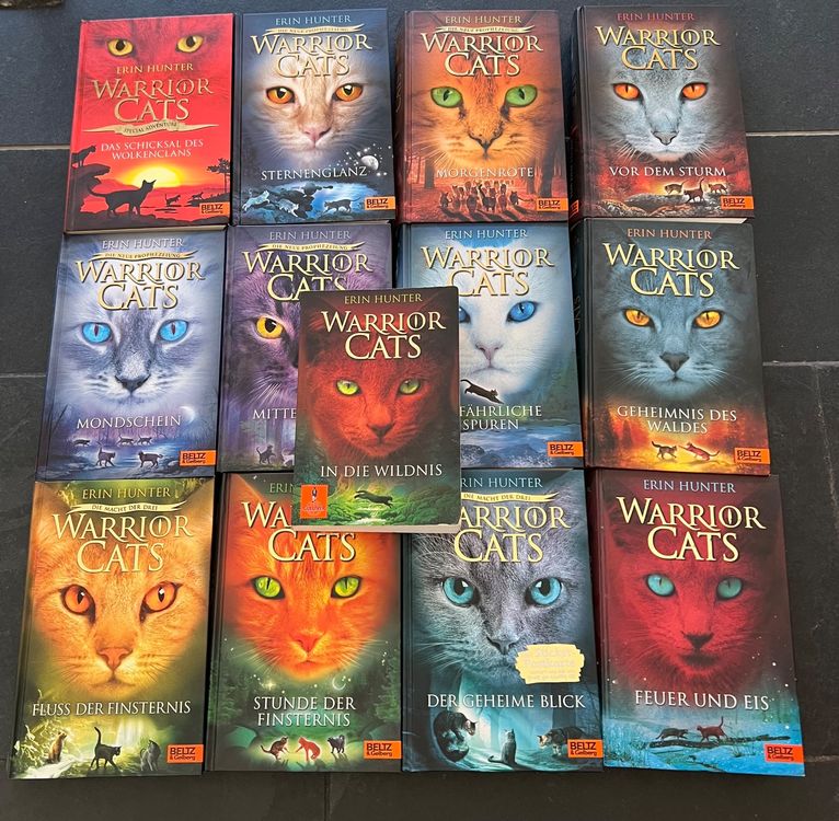 Warrior Cats Buchsammlung 13 Bücher Kaufen auf Ricardo