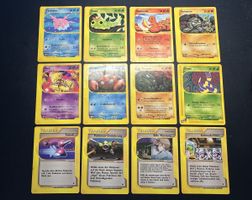 Pokémon 12 Karten Expedition 2002 Deutsch Englisch Vintage