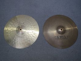Hi hat Becken Paiste Signature/Sabian B8 14"