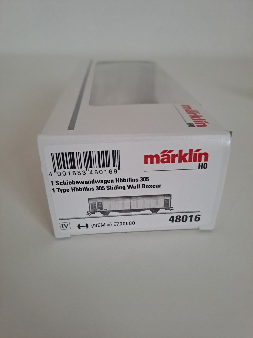 Märklin Trains électriques: Schiebewandwagen Märklin Hbbillns – D'occasion à Buchs SG par Ruedi12