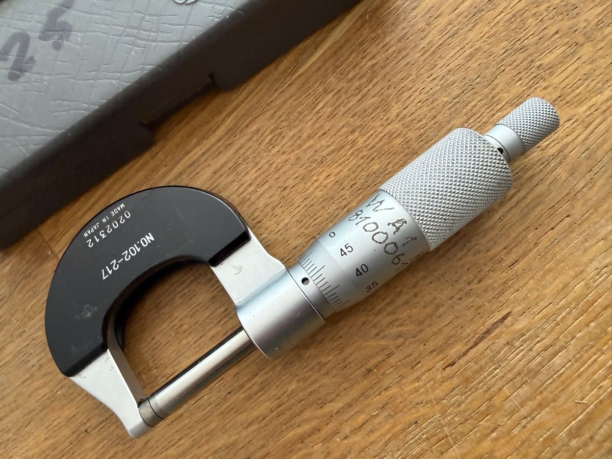 Mitutoyo Messen: Mitutoyo Messschraube 0-25mm Mikrometer – Gebraucht aus Goldach von Messerguru 5