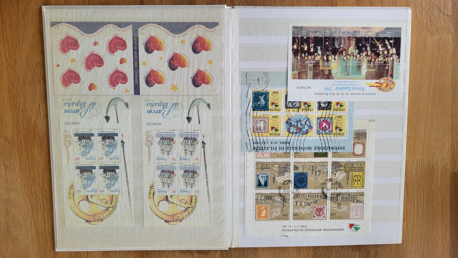 Tutti i francobolli: Briefmarkenblocks diverse Länder – Usato da Goldach venduto da artkramer