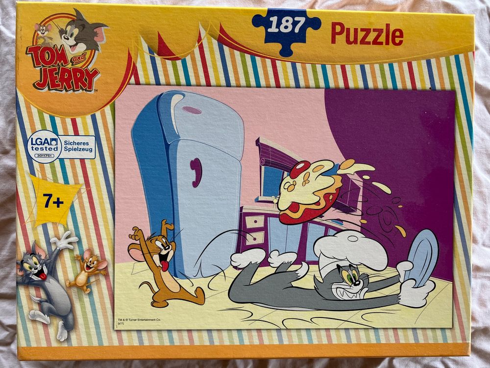 Tom und Jerry Puzzle 187 Teile | Kaufen auf Ricardo