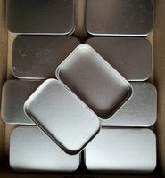5 leere Metalldosen, ideal für kleine Bastelprojekte