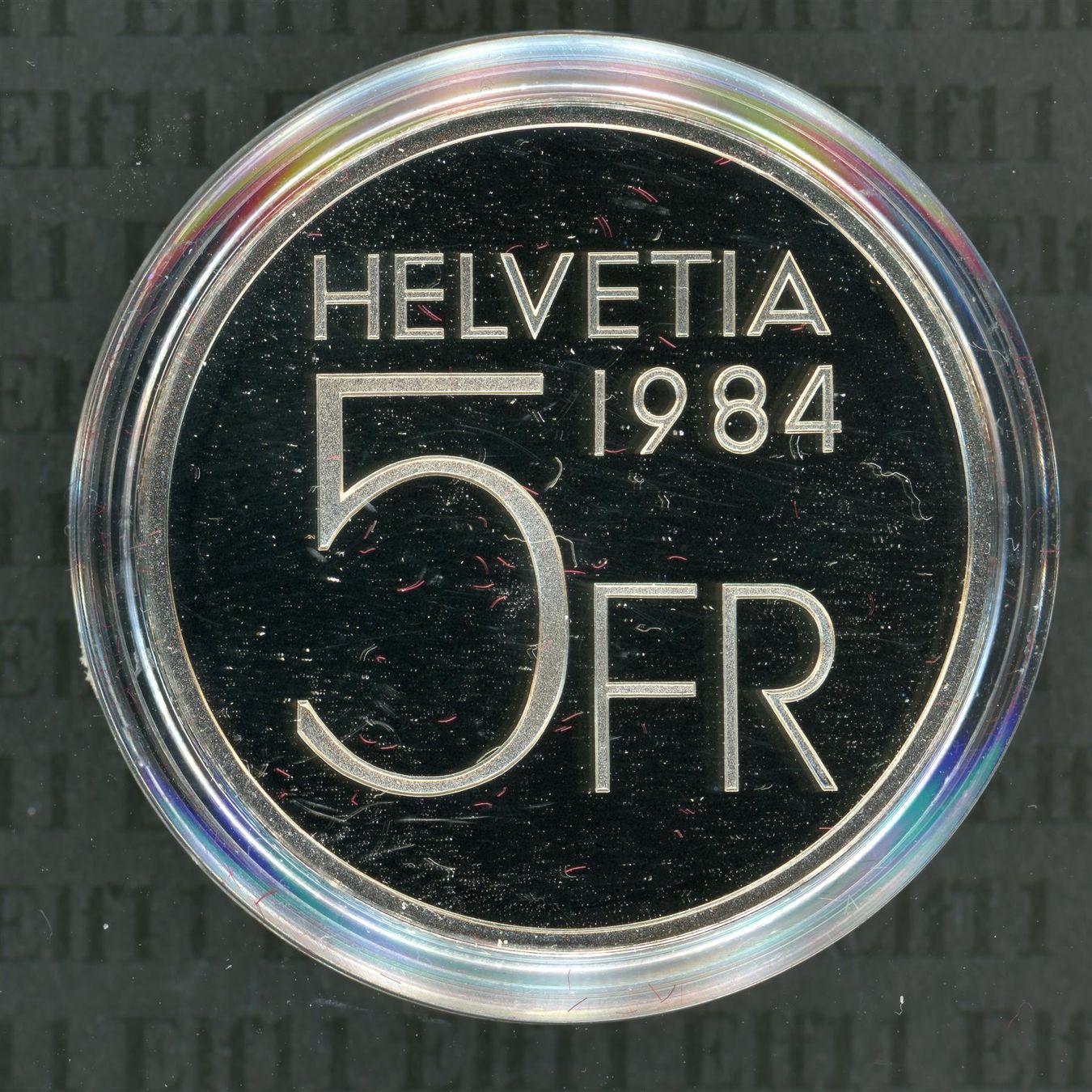 Tutti le monete: CHF___5.00 1984 Auguste Piccard PP 5 Franken – Nuovo (secondo la descrizione) da Widnau venduto da Elf11