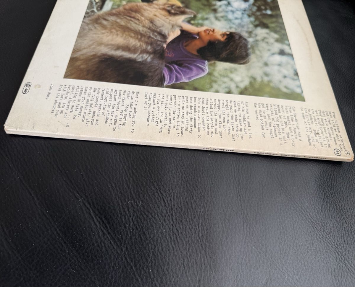 Dischi in vinile: Joan Baez Schallplatte Come From The Shadows, LP – Usato da Goldach venduto da Donpancho 5