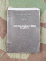 Reglement 58.17/II d Taschenbuch des Uem Sdt der Art
