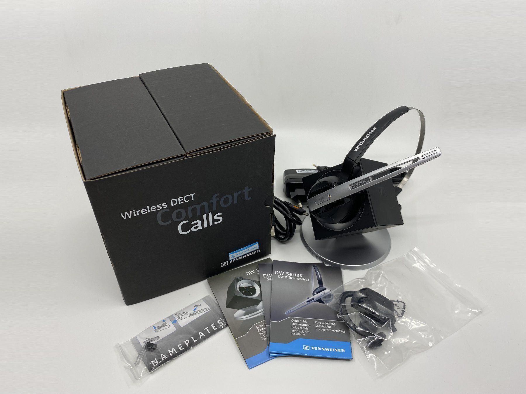 Sennheiser Cuffie: Sennheiser Office DW10 USB ML Headset – Usato da Langwiesen venduto da Restposten-24