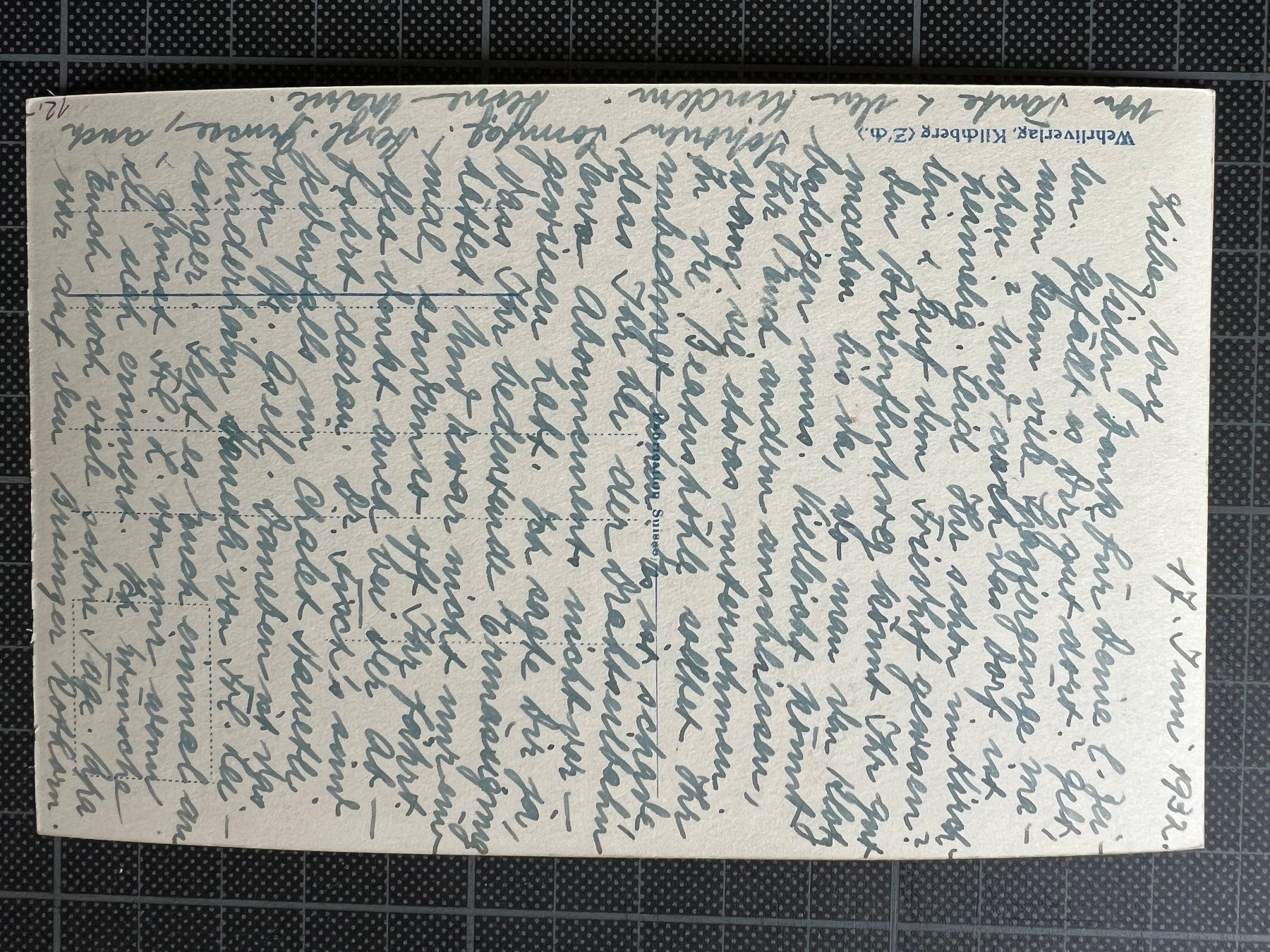 Ansichtskarten: s/w- Karte Herrliberg, 1932 – Gebraucht aus Stäfa von Hannahsita14 1