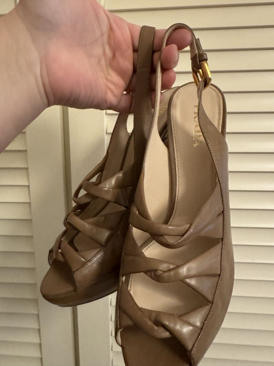 Prada Scarpe da donna: Prada Slingpumps aus Leder, nude, Gr. 40.5 – Usato da Niederbipp venduto da yar_tf6f 1
