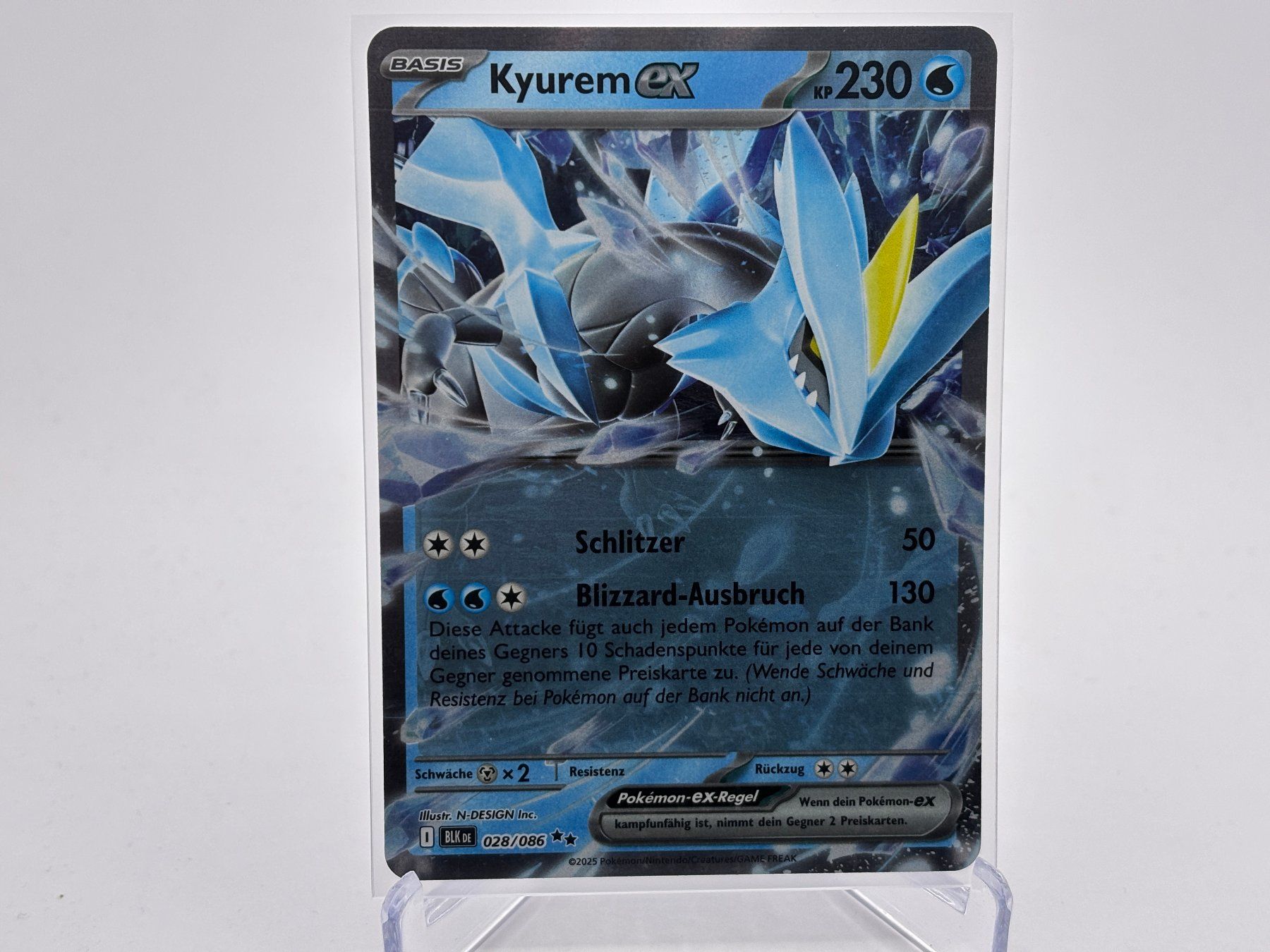 Pokémon Carte collezionabili: Schwarze Blitze - Kyurem ex (BLK 28) - DE – Nuovo (secondo la descrizione) da Allschwil venduto da Bullach