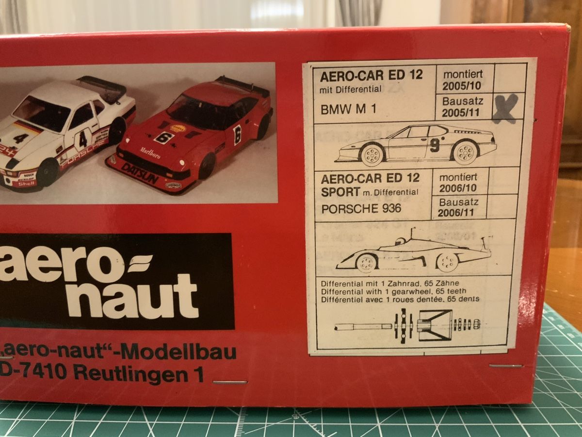 RC Modellbau: Aero Naut BMW M1 – Neu (gemäss Beschreibung) aus Aarau von 25niki45