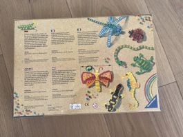 Originalverpacktes Ravensburger Perlentiere fädeln Bastelset