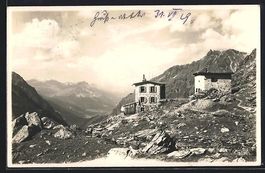 Silvrettahaus, Berghütte in felsiger La