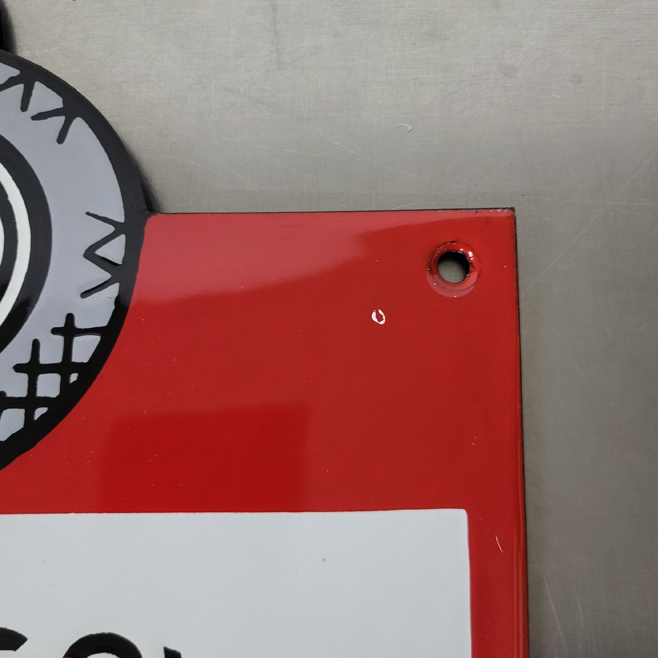 Schilder: Emailschild Mobil Oil – Neu (gemäss Beschreibung) aus Zürich von timbuktu03 4