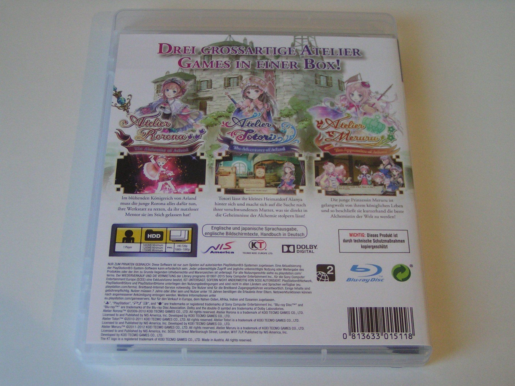 Sony Giochi: The Arland Atelier Trilogy – Nuovo (secondo la descrizione) da Pfungen venduto da Himbogame 1
