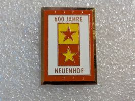 Ansteckpin 277: 600 Jahre Neuenhof
