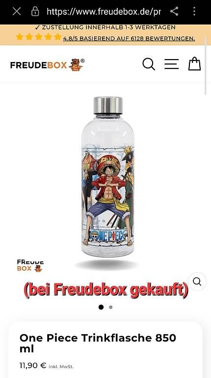 Trinkflaschen & Thermosflaschen: Anime One Piece grosse Trinkflasche NEU – Gebraucht aus Zürich von sla_2sqs 1