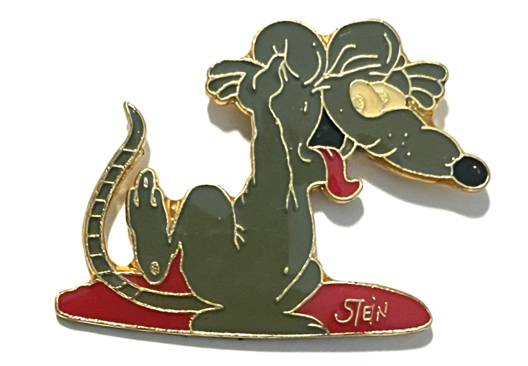 Placchette & Badge: Pin Maus Stein – Usato da Kriens venduto da TSCH1